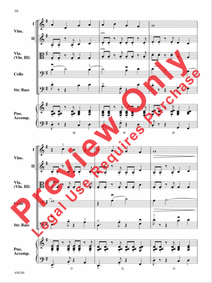 Take Flight Take Flight String Orchestra scores gallery preview page 10