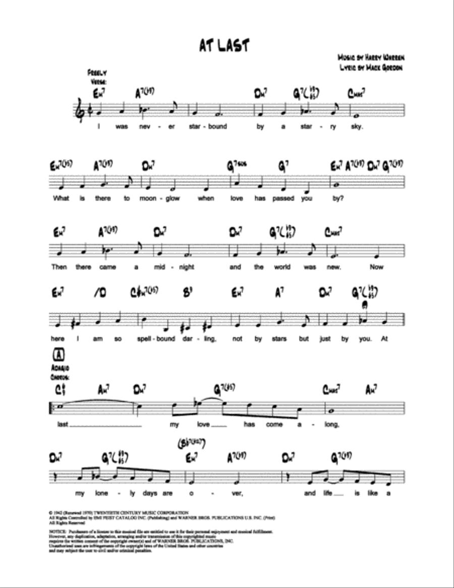 At Last School and Community scores gallery preview page 1