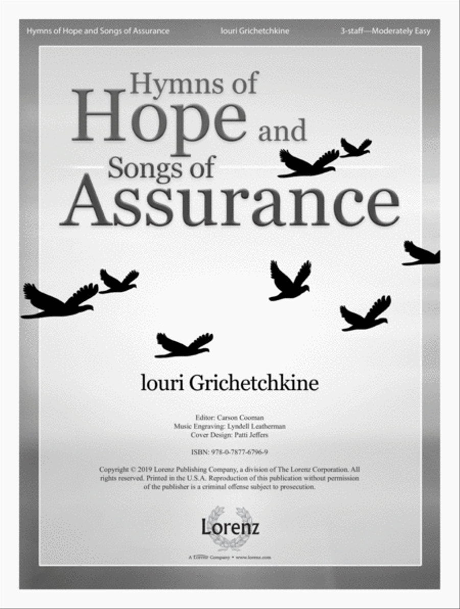 Hymns of Hope and Songs of Assurance Organ scores gallery preview page 1