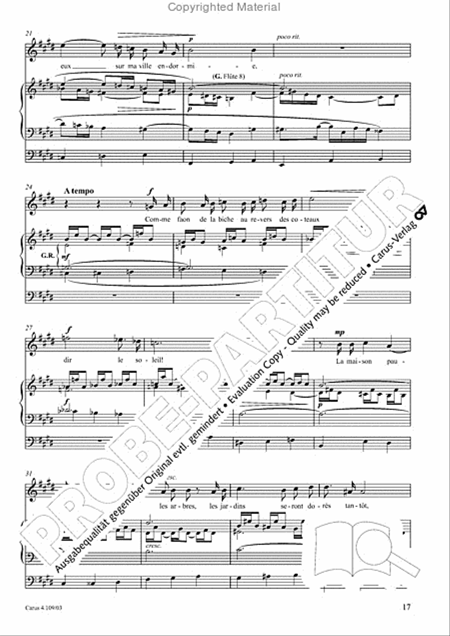 Shorter sacred works. Vol. 15 of the Vierne Complete Edition (Vierne: Kleinere Kirchenwerke. Bd. 15 der Vierne-Gesamtausgabe) Organ scores gallery preview page 18