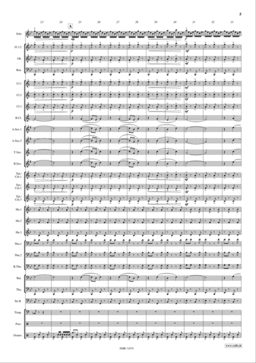 Zirkus Renz Zirkus Renz Concert Band scores gallery preview page 5