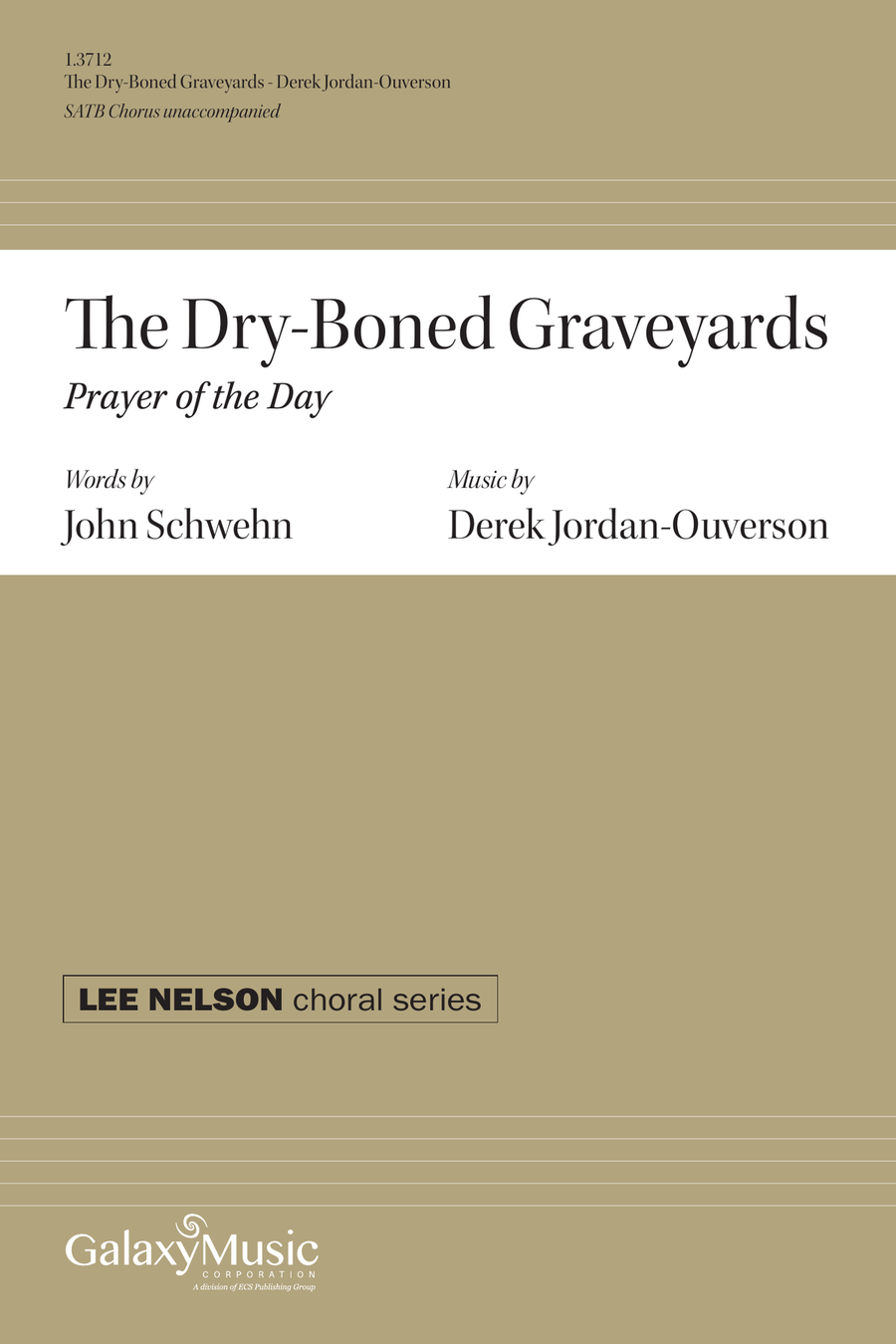 The Dry-Boned Graveyards 4-Part scores gallery preview page 1
