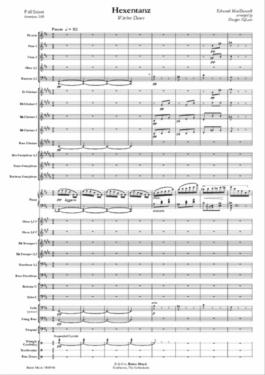 Hexentanz Hexentanz Concert Band scores gallery preview page 2
