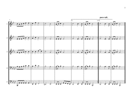 Transkei National Anthem for Brass Quintet image number null