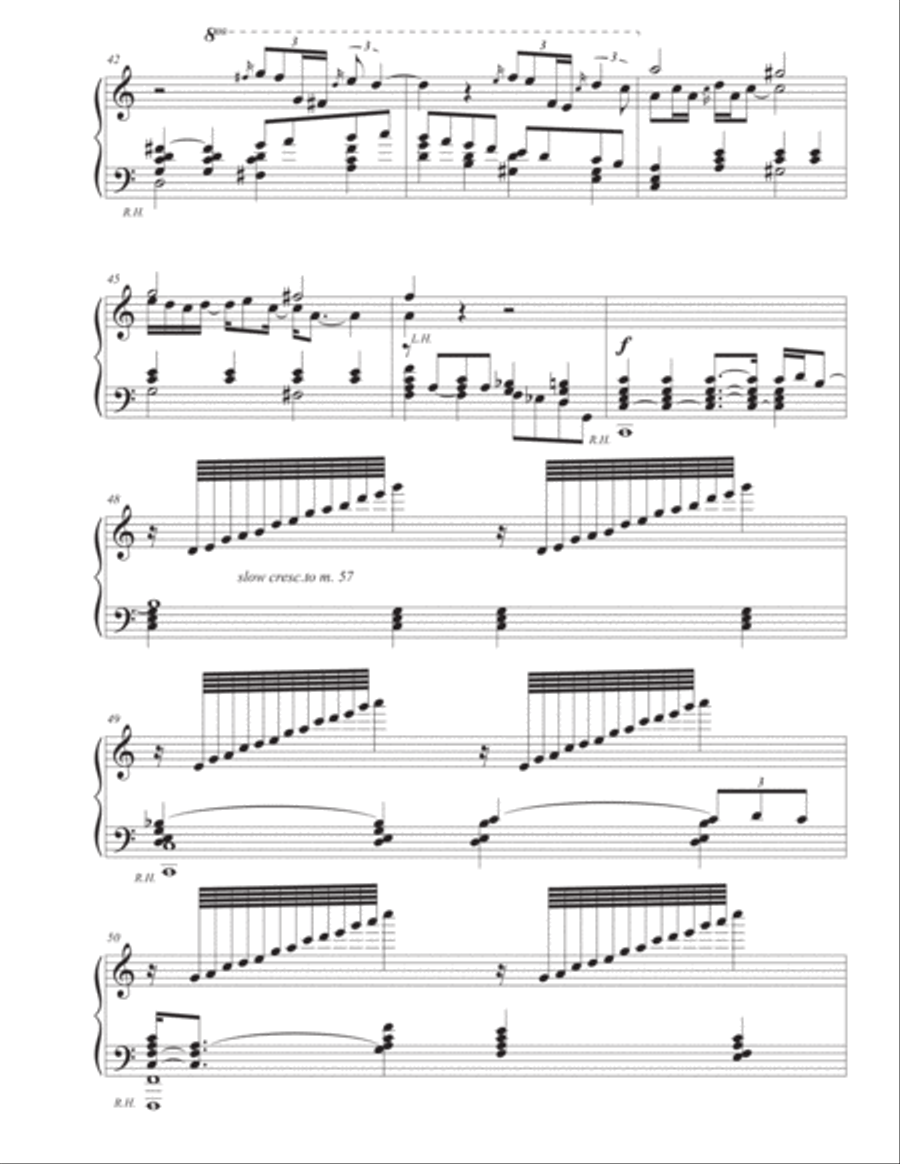 Something Piano Solo scores gallery preview page 4