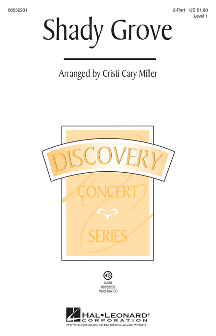 Book cover for Shady Grove