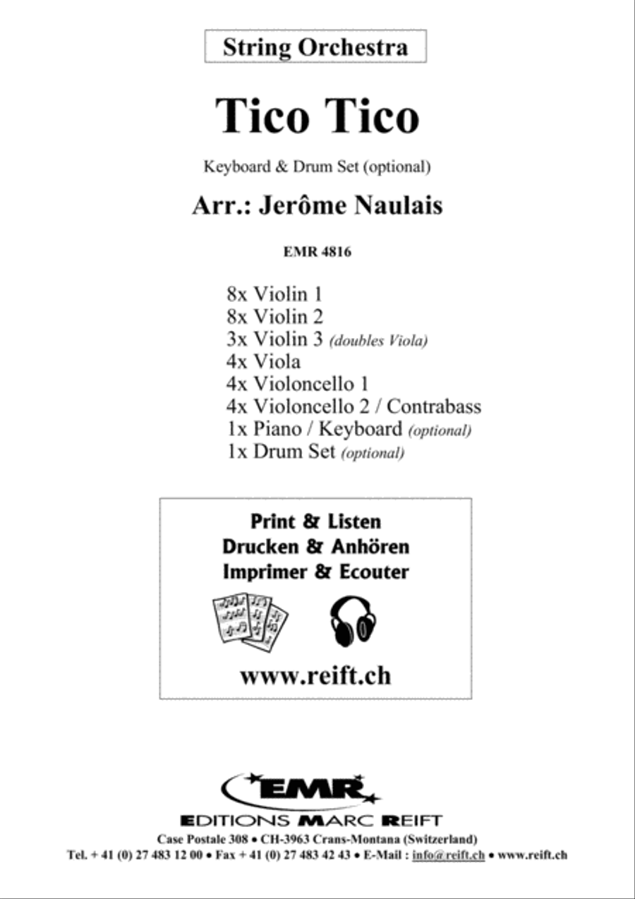 Tico Tico String Orchestra scores gallery preview page 2