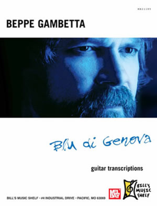 Book cover for Beppe Gambetta Blu di Genova - Guitar Transcriptions
