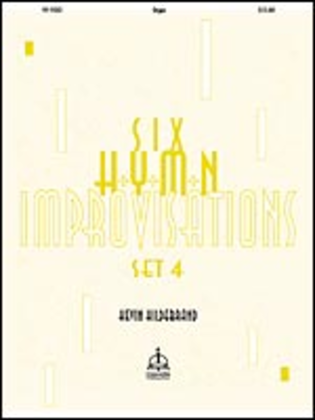 Book cover for Six Hymn Improvisations, Set 4