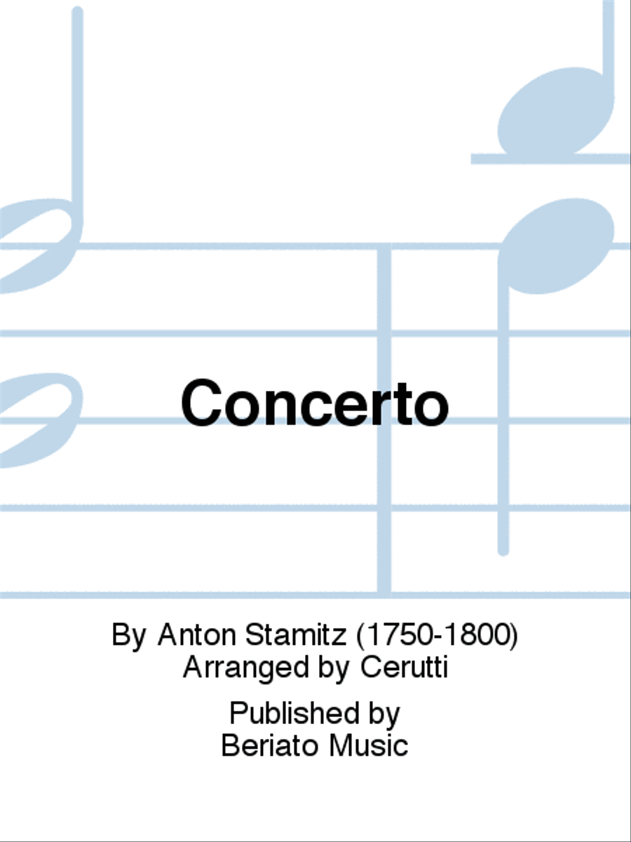 Concerto Harpsichord scores gallery preview page 1