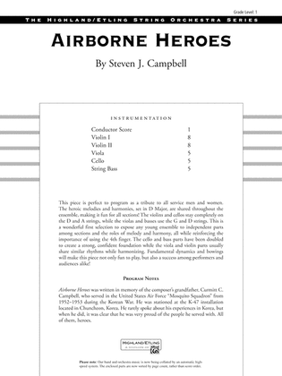 Airborne Heroes: Score