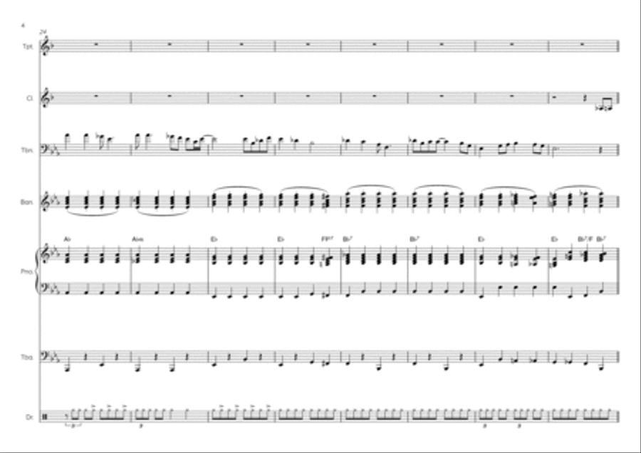 West End Blues Trombone scores gallery preview page 4