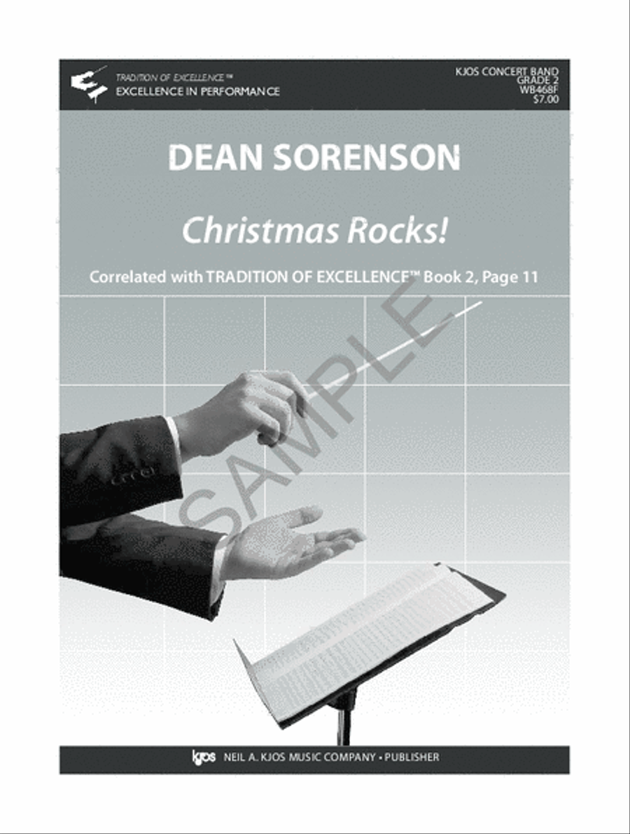 Christmas Rocks! Concert Band scores gallery preview page 2