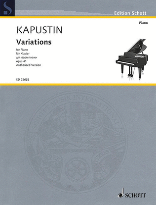 Book cover for Variations, Op. 41
