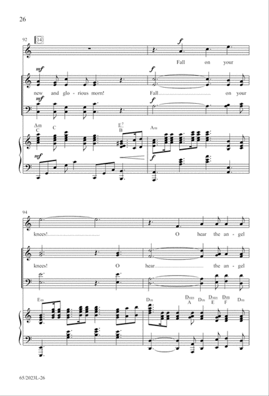 Child of Hope Child of Hope 4-Part scores gallery preview page 27