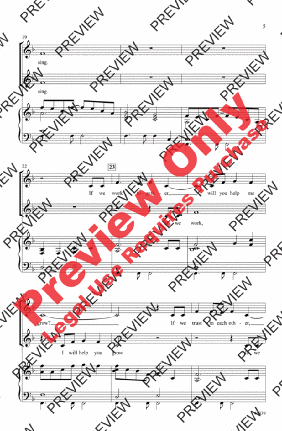 When We Sing When We Sing 2-Part scores gallery preview page 4
