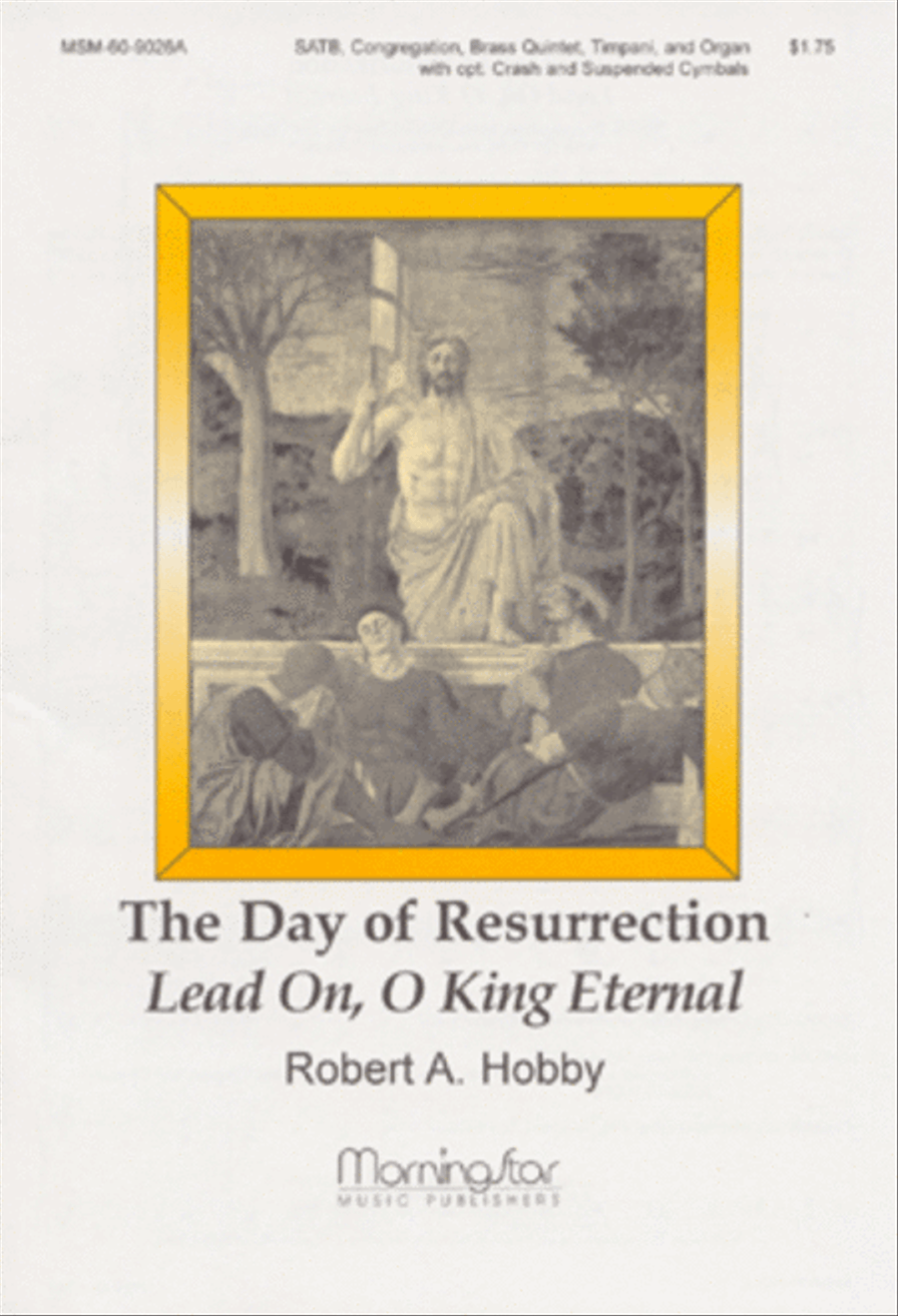 The Day of Resurrection Lead On, O King Eternal (Full Score) Choir scores gallery preview page 1