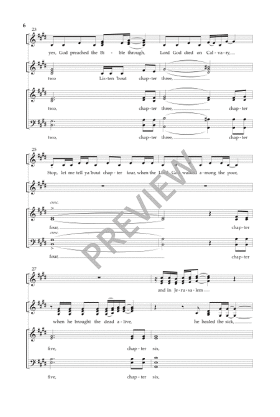 My God Is a Rock Divisi scores gallery preview page 7