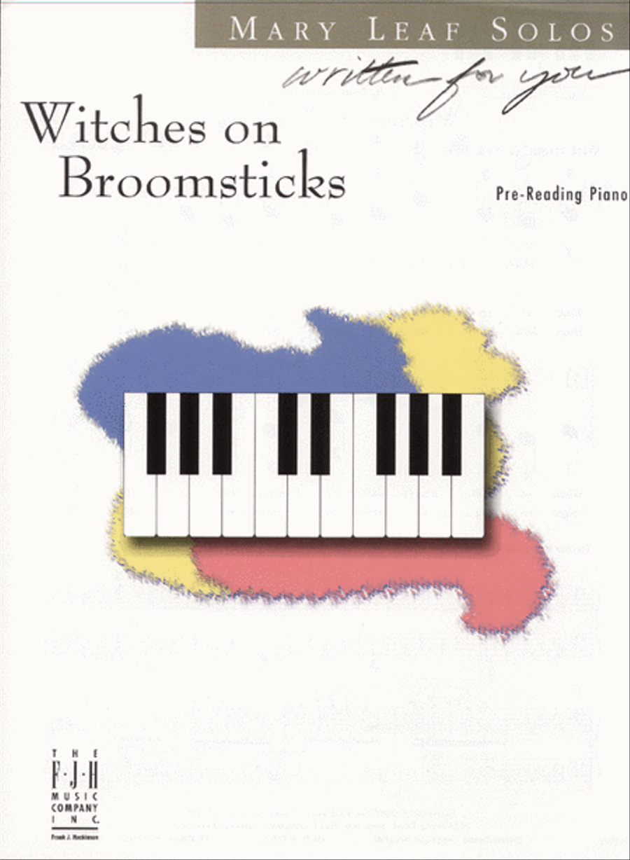 Witches on Broomsticks Easy Piano scores gallery preview page 2