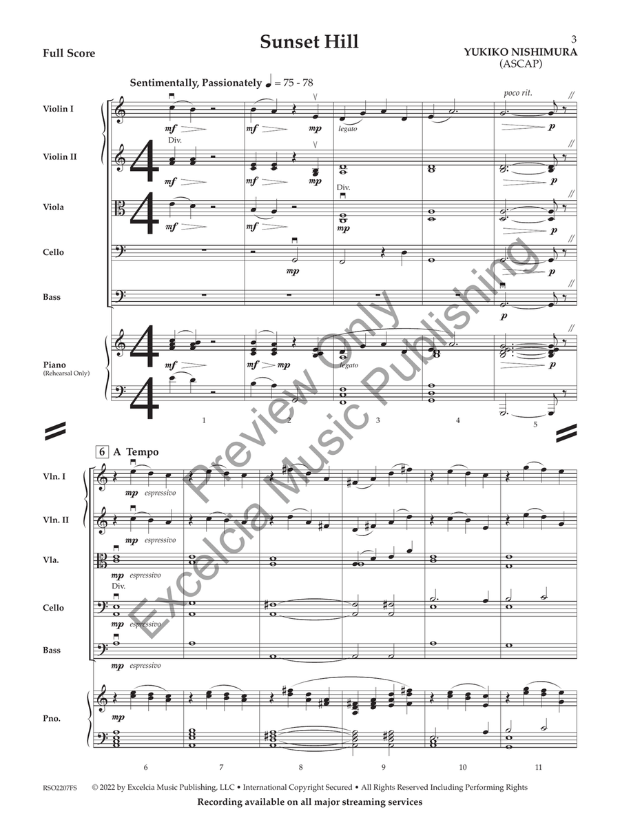 Sunset Hill Sunset Hill String Orchestra scores gallery preview page 2
