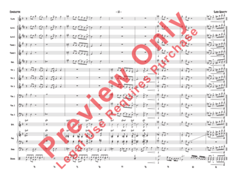 Zero Gravity Jazz Ensemble scores gallery preview page 13