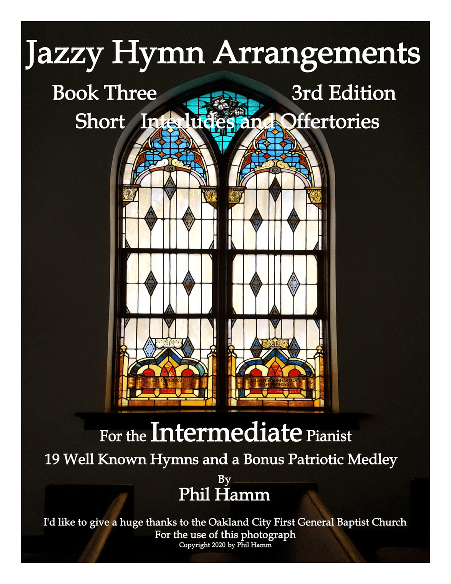Jazzy Hymn Arrangements-Book Three-3rd Edition Piano Method scores gallery preview page 1