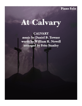 Book cover for At Calvary - Piano Solo