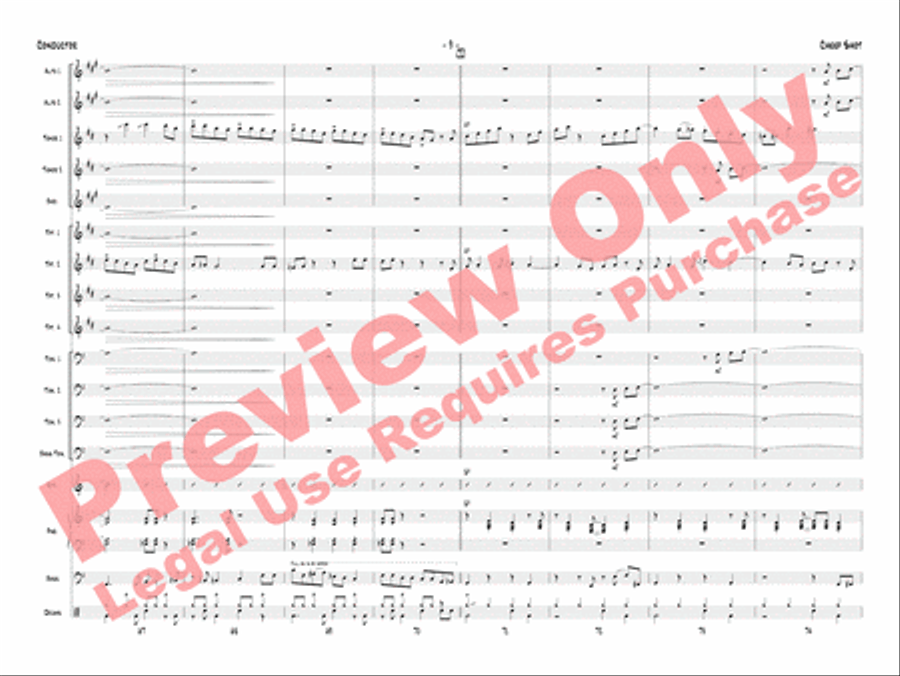 Cheep Shot Cheep Shot Jazz Ensemble scores gallery preview page 12