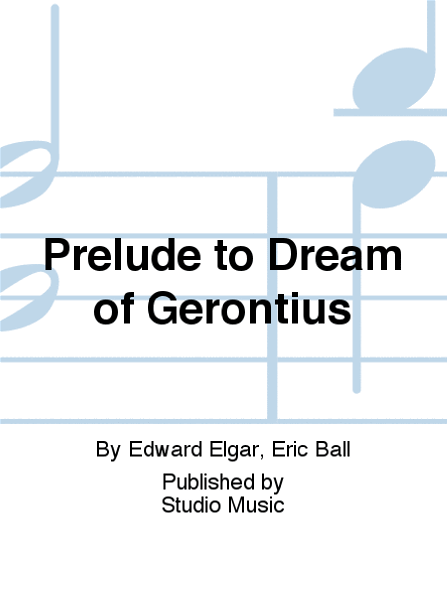 Prelude to Dream of Gerontius Brass Band scores gallery preview page 1