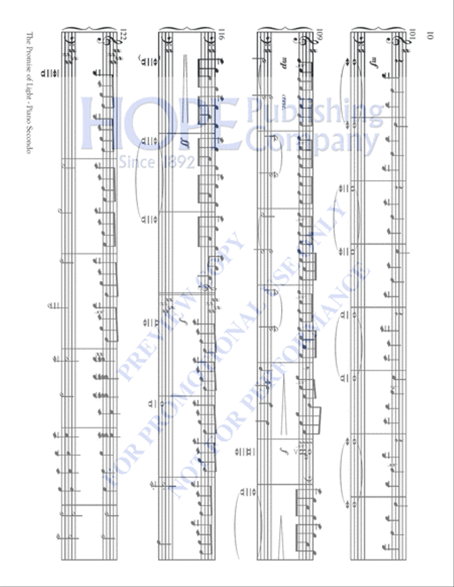 The Promise of Light The Promise of Light Choir scores gallery preview page 11