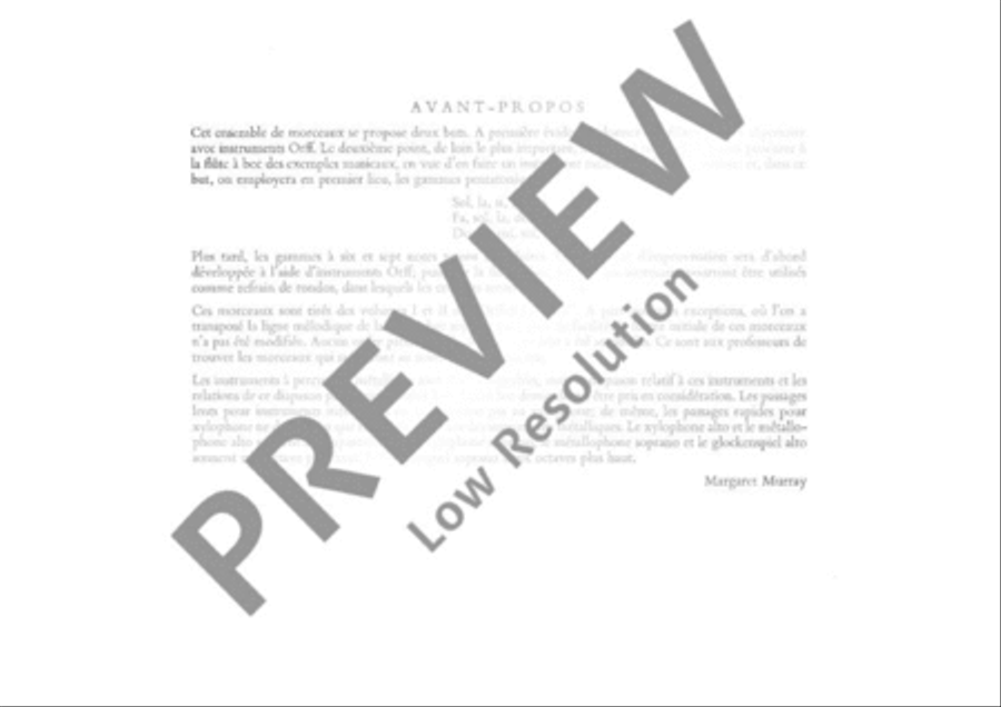 18 Pieces Soprano Recorder scores gallery preview page 6