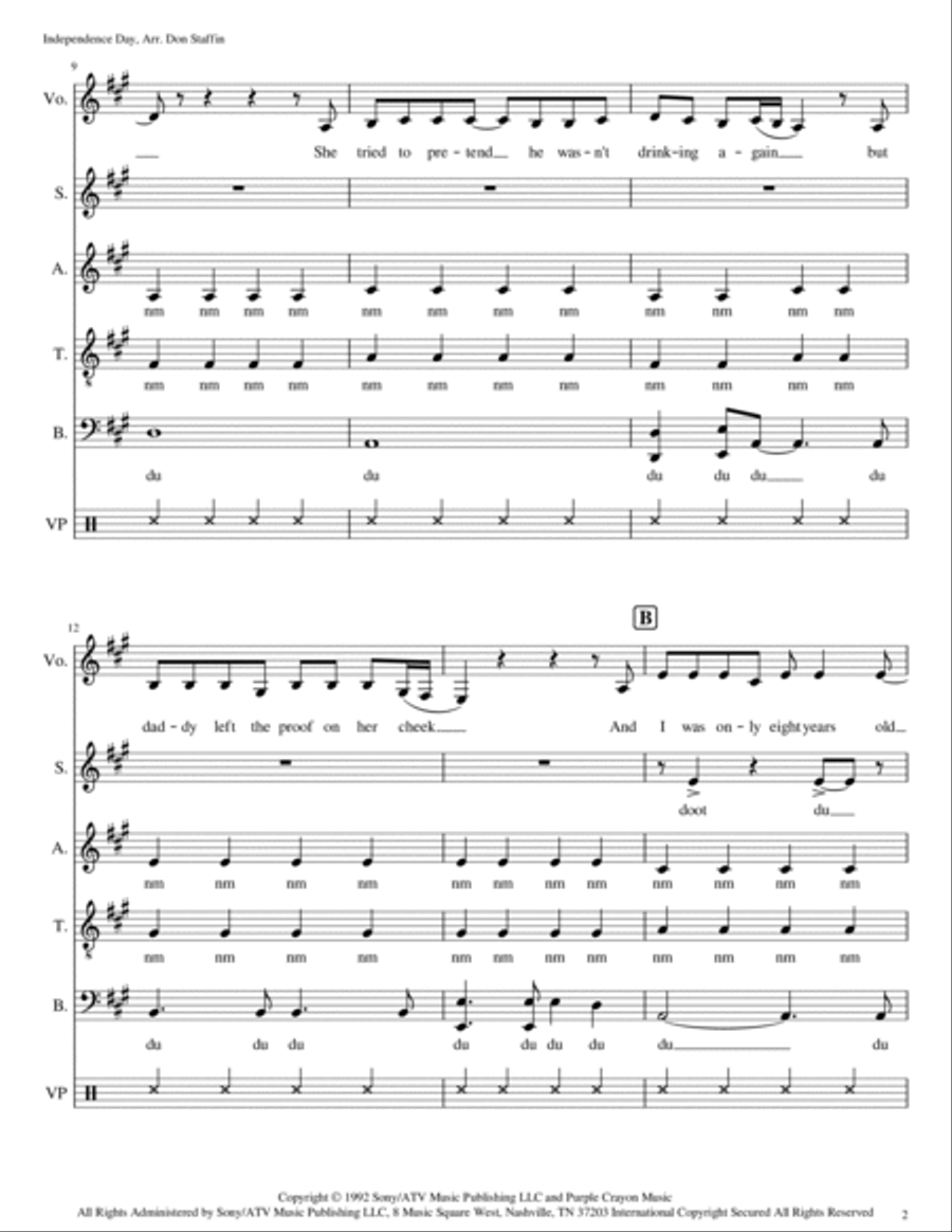 Independence Day Independence Day 4-Part scores gallery preview page 2