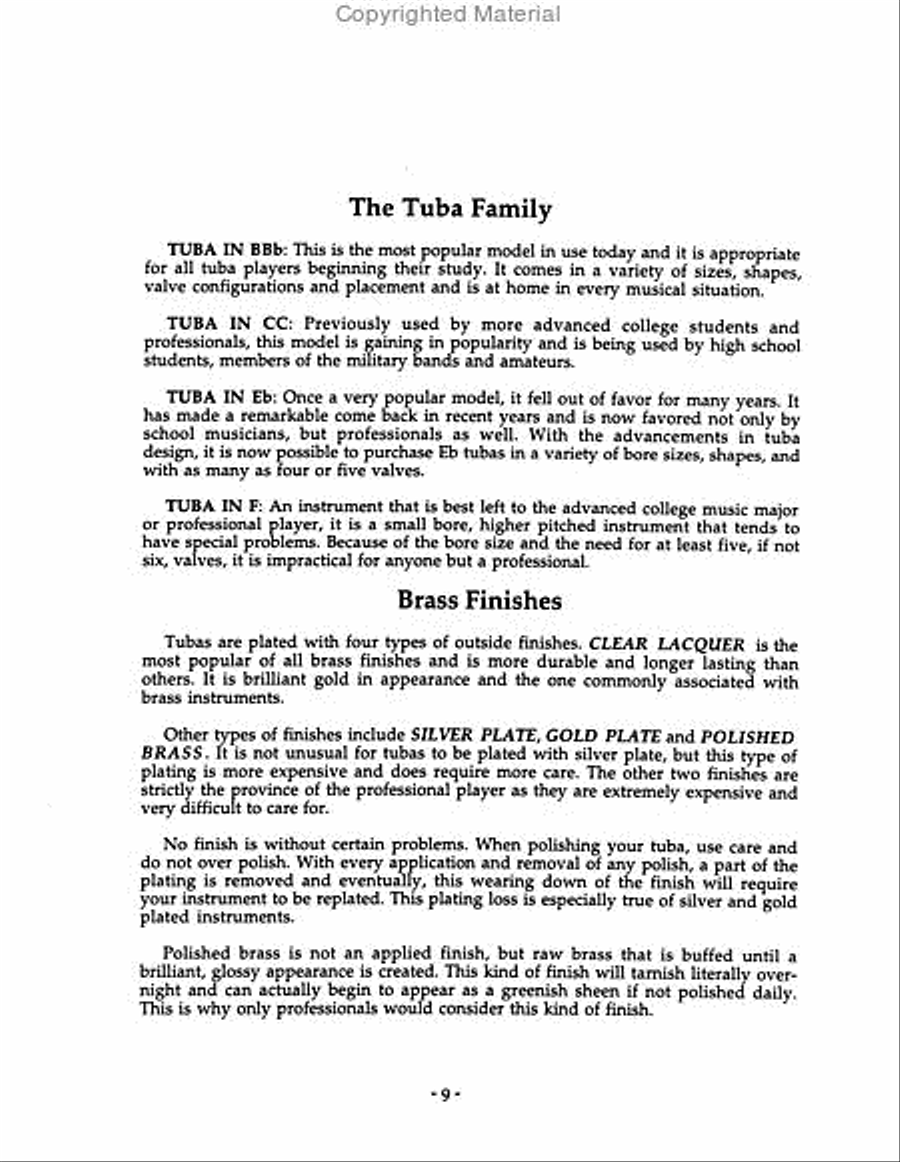 Tips To The Tuba Tuba scores gallery preview page 11