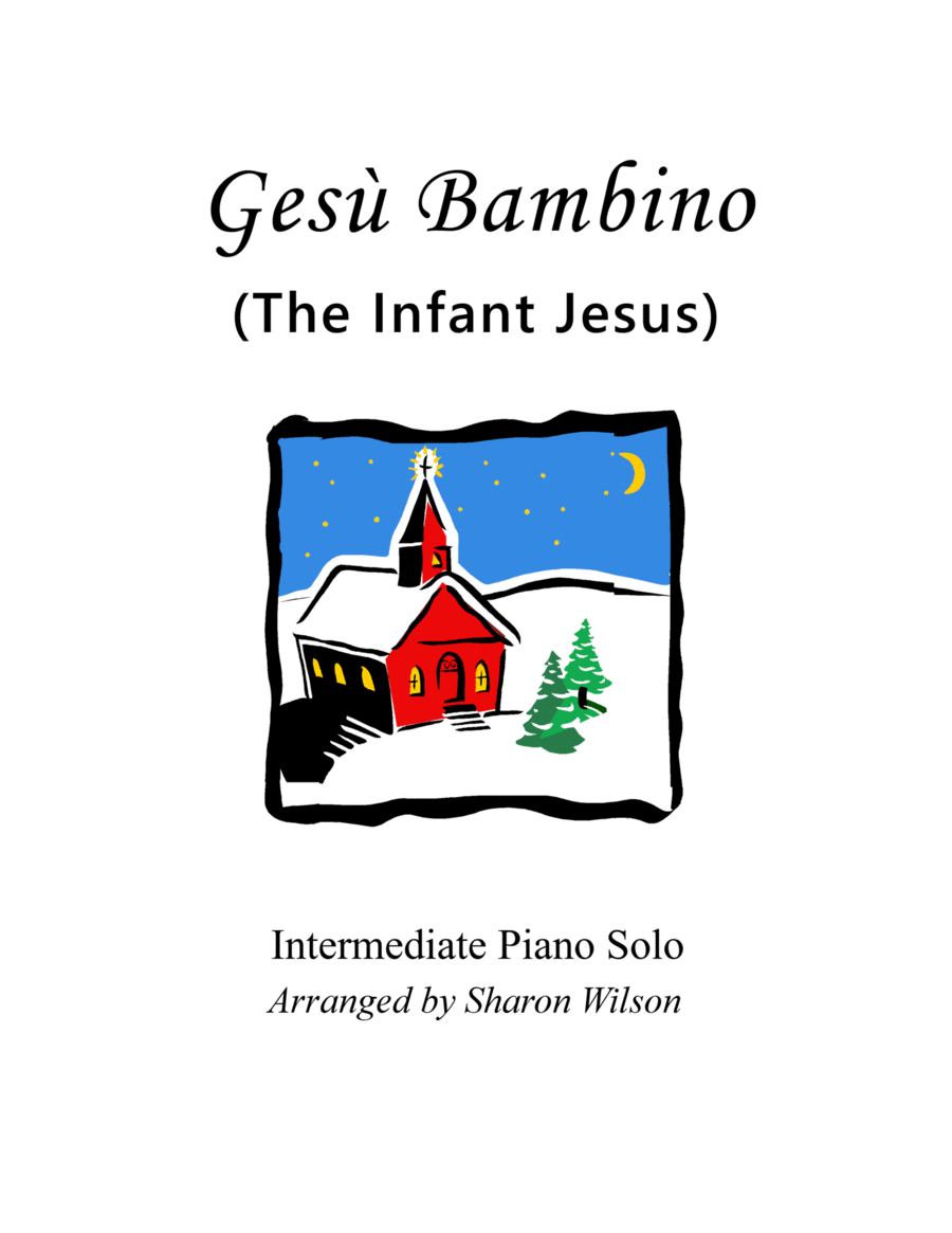 Gesù Bambino (The Infant Jesus) Piano Solo scores gallery preview page 1