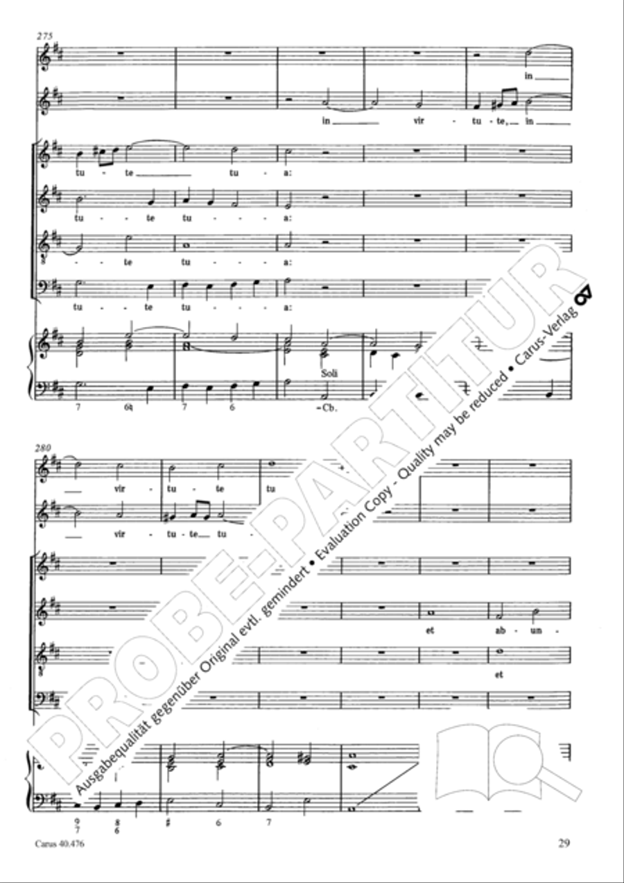 Psalm 121 (Laetatus sum) SA scores gallery preview page 30
