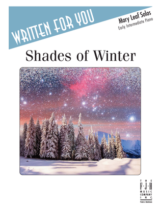 Book cover for Shades of Winter
