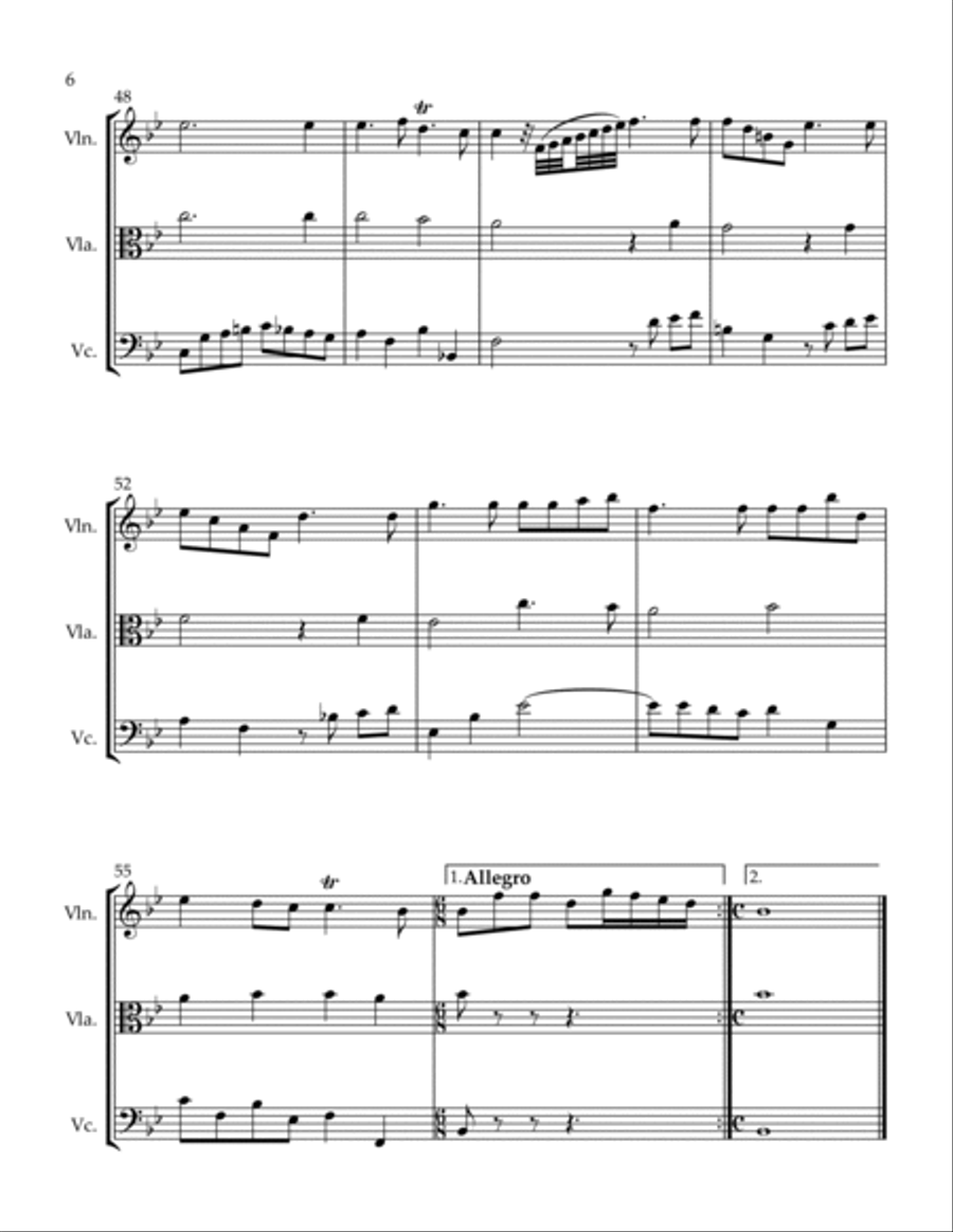 Alchemist Overture String Trio scores gallery preview page 6