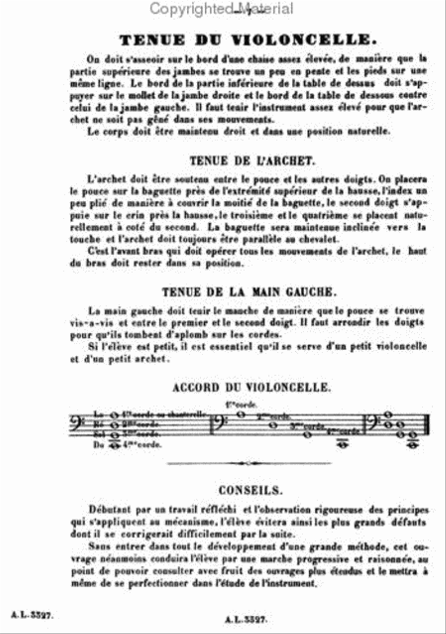 Methods & Treatises Cello - Volume 6 - France 1800-1860 Cello scores gallery preview page 3