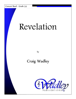 Book cover for Revelation (score only - standard size)
