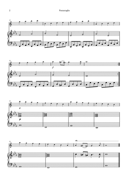 Passacaglia by Handel/Halvorsen - Baritone Saxophone & Piano image number null