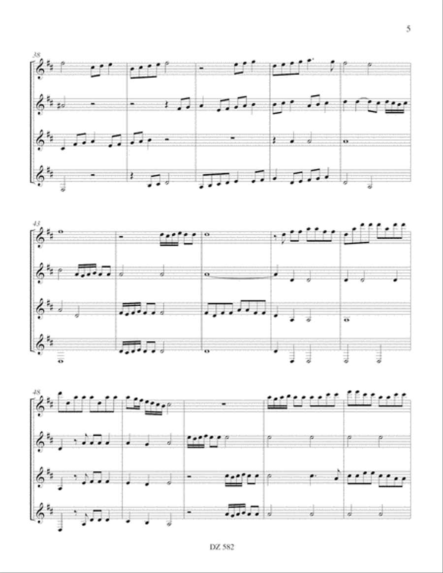 Batalla de sexto tono Batalla de sexto tono Guitar Ensemble scores gallery preview page 5