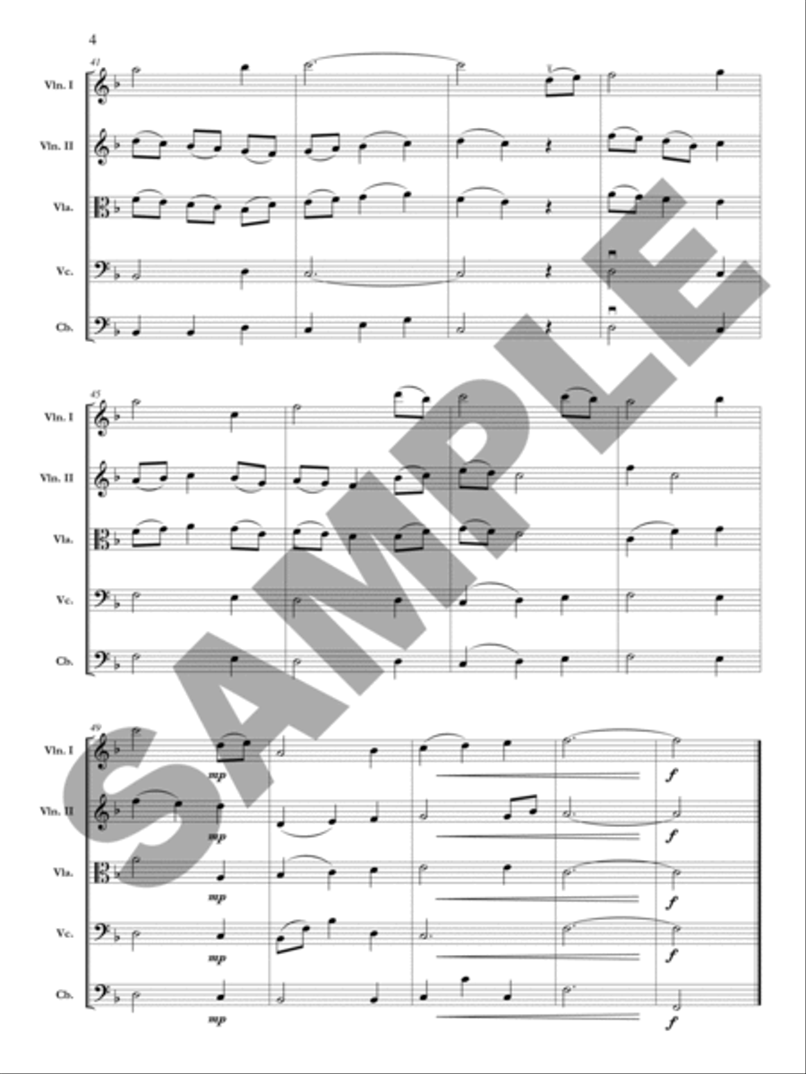 Georgia Round Georgia Round Orchestra scores gallery preview page 5