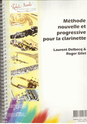 Book cover for Methode nouvelle et progressive pour la clarinette
