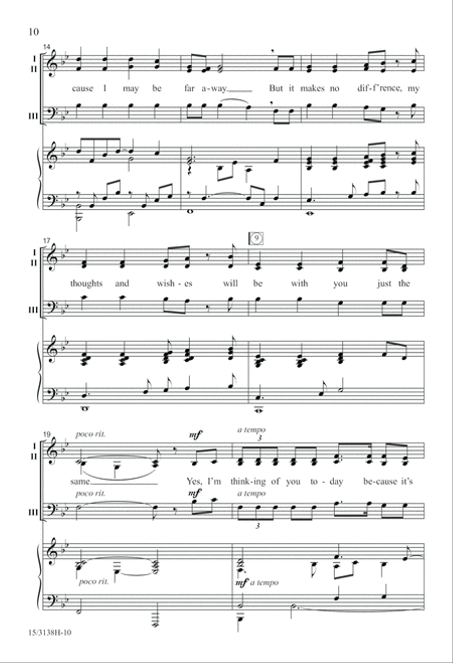 A Caroling Couplet A Caroling Couplet 3-Part scores gallery preview page 10