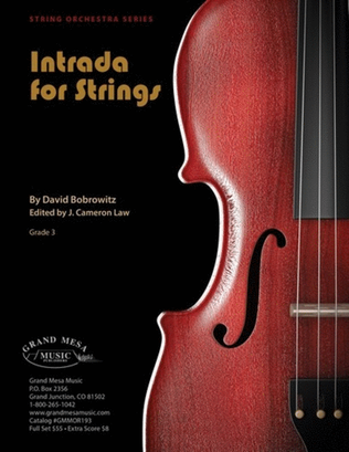 Intrada For Strings So3 Sc/Pts