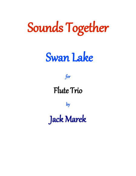 Theme from Swan Lake for Flute Trio image number null
