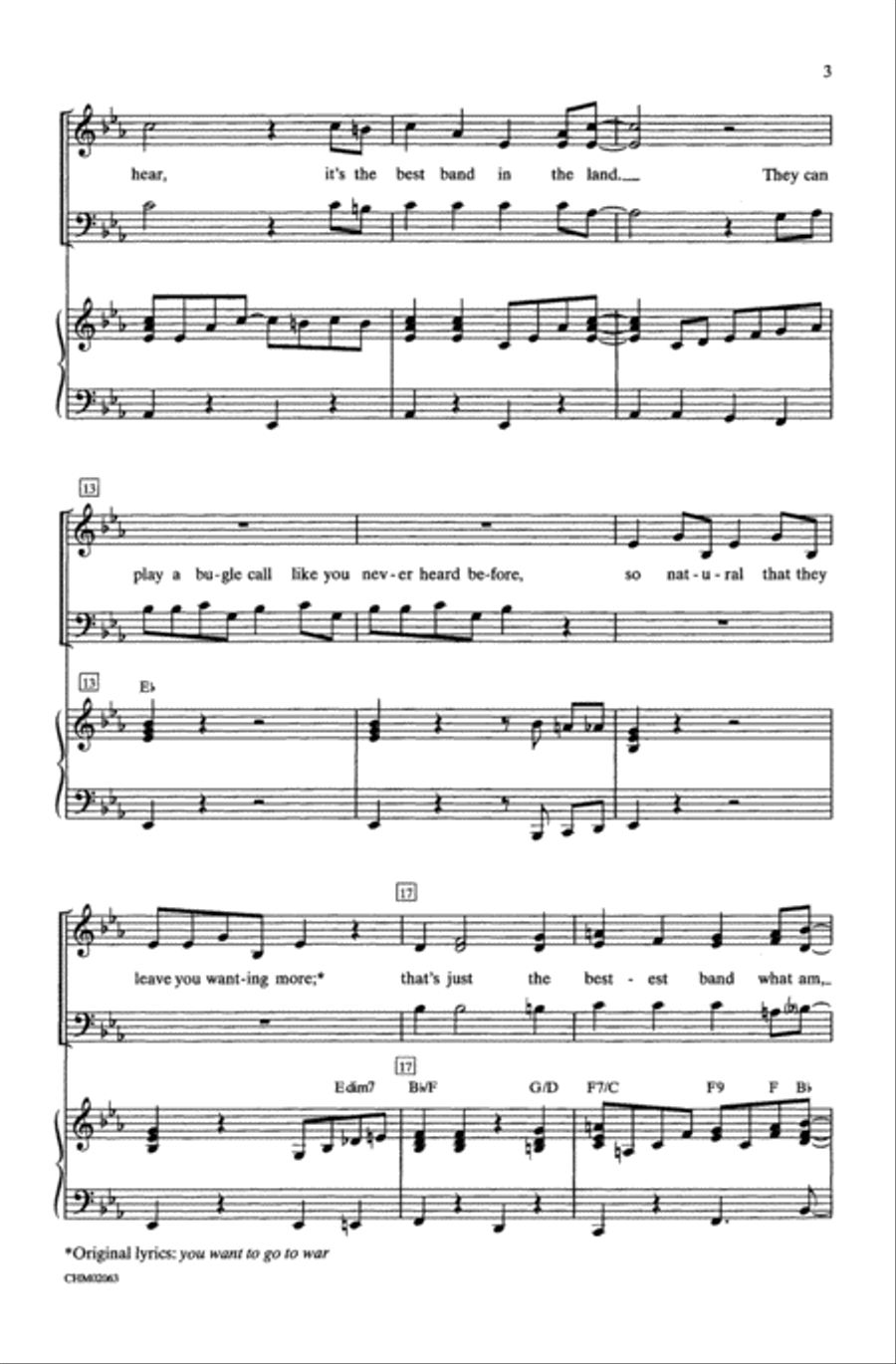 Alexander's Ragtime Band Alexander's Ragtime Band 2-Part scores gallery preview page 3