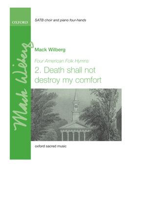 Book cover for Death shall not destroy my comfort