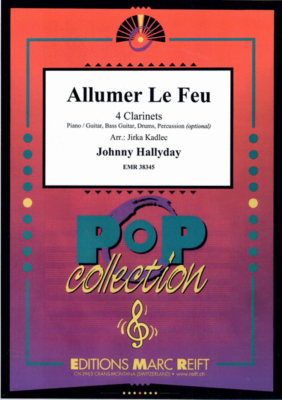 Allumer Le Feu Clarinet scores gallery preview page 1