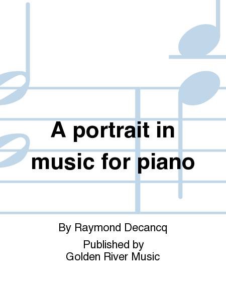 A portrait in music for piano